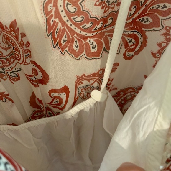 Anthropologie western style dress, maxi, sz M - Picture 7 of 8